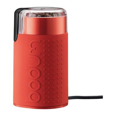 Bodum Bistro Electric Blade Coffee Grinder, Stainless Steel in Red, Size 8.5 H x 4.25 W x 4.25 D in | Wayfair 11160-294US-3