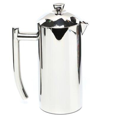 Frieling Polished Stainless Steel French Press Metal in Gray | 7.75 H x 5.25 W x 3.25 D in | Wayfair 102