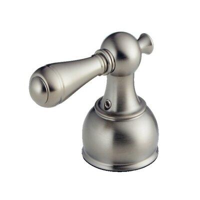 Delta Small Metal Lever Handle Bathroom Faucet in Gray | Wayfair H215SS