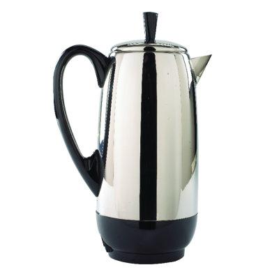 Farberware Percolator, Stainless Steel in Gray, Size 22.5 H x 14.2 W x 15.2 D in | Wayfair FCP412