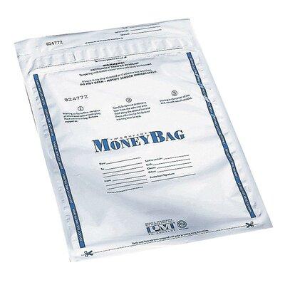 PM Company Disposable Deposit Bag, Plastic, 9"x12", 100 per Pack, Opaque/Clear in White | Wayfair ICX94190068