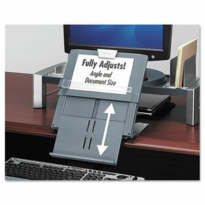 Fellowes Mfg. Co. Professional Series Document Holder in Gray, Size 2.5 H x 12.0 W x 7.5 D in | Wayfair FEL8039401