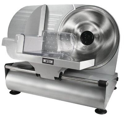 Weston Electric Meat Slicer, Stainless Steel in Gray, Size 14.0 H x 19.0 W x 11.0 D in | Wayfair 61 0901 W