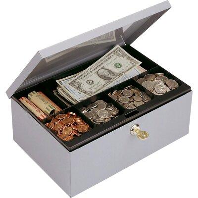 MMF Industries Cash Box, W/Lock, Deluxe,11-1/4