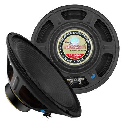5 Core 10-inch Full Range Car Audio Subwoofers Speaker RMS 60W, 4 Ohm, 13 Oz Magnet in Black | 5 H x 10 W x 10.5 D in | Wayfair SP-1090