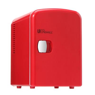 Personal & Portable Mini Fridge And Warmer by Uber Appliance in Red