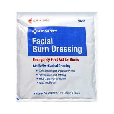 FIRST AID ONLY 91318 Facial Burn Dressing,16 in,12 in