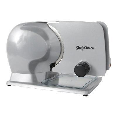 Chef'sChoice Chef's Choice Professional Food Slicer Stainless Steel in Gray | Wayfair 6650000