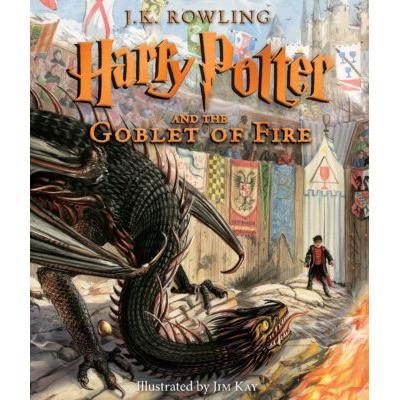 Harry Potter and the Goblet of Fire: Illustrated Edition (Book #4) (Hardcover) - J. K. Rowling
