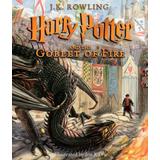 Harry Potter and the Goblet of Fire: Illustrated Edition (Book #4) (Hardcover) - J. K. Rowling