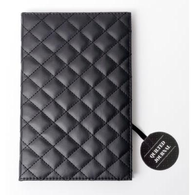 Journal: Black Quilted