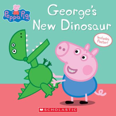 Peppa Pig 8x8: George\'s New Dinosaur (paperback) - by Scholastic