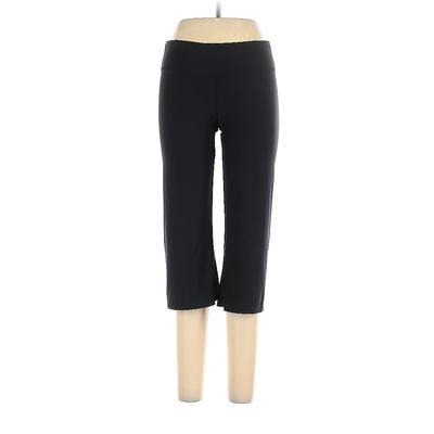 Bally Total Fitness Active Pants - Low Rise: Black Activewear - Women's Size Large