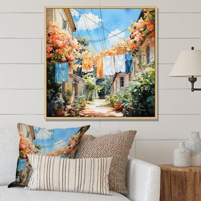 Winston Porter Laundry Day In Province III On Canvas Print Canvas, Cotton | 30 H x 30 W x 1 D in | Wayfair DF3E6A285E3742DF93B2B9DCAB50F56B