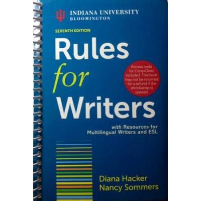 Rules For Writers-W/Access >Custom