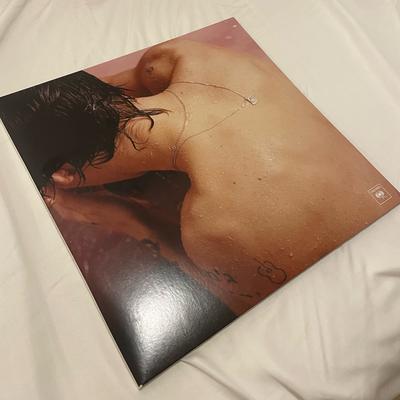 Columbia Media | Harry Styles Album Vinyl | Color: Cream/Pink | Size: Os