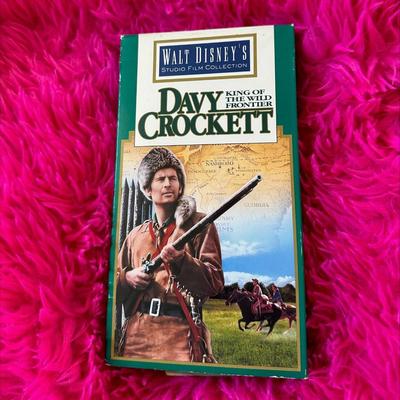 Disney Other | 1994 Davy Crockett King Of The Wild Frontier Vhs | Color: Green | Size: Os