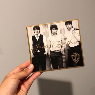 Disney Media | Jonas Brothers Self Titled Album Cd | Color: Black/Gold | Size: Os