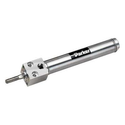 PARKER 1.06BFDSR01.00 Air Cylinder, 1 1/16 in Bore, 1 in Stroke, Round Body