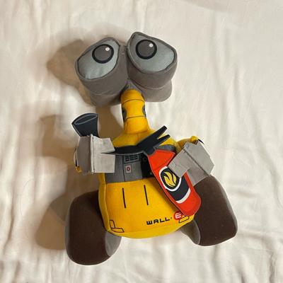 Disney Toys | Disney Pixar Wall-E , 12” Plush Stuff Toy Collector Toy | Color: Gray Yellow | Size: Osbb