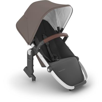 UPPAbaby RumbleSeat V2+ - Theo (Dark Taupe / Silver Frame / Chestnut Leather)