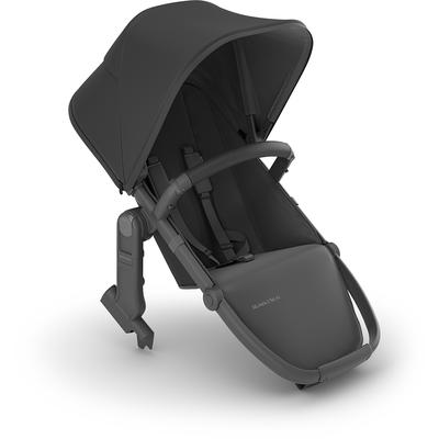 UPPAbaby RumbleSeat V2+ - Jake (Charcoal / Carbon Frame / Black Leather)