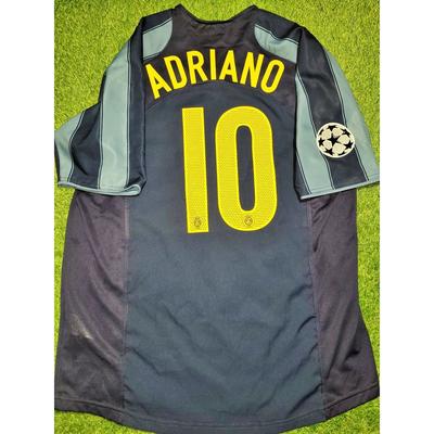 Nike Shirts | Adriano Inter Milan 2004 2005 2006 Third Uefa Soccer Jersey Shirt L | Color: Blue | Size: L
