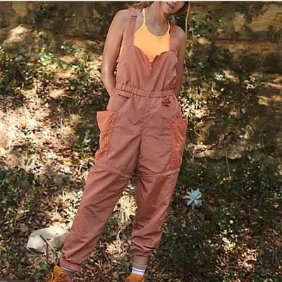 Free People Shorts | Free People Chaparral Convertible Hike Convertible Overalls Orange Lace New | Color: Orange | Size: Various