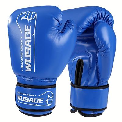 1 Pair Boxing Training Gloves For Men Women Who Are Beginner And Advanced Boxers Ideal For Kickboxing Mma, Muaythai, Sparring, Punching And Heavy Bag Workouts