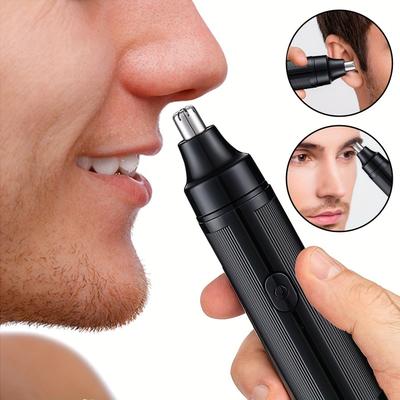 Rechargeable Ear And Nose Hair Trimmer For Men And Women - Usb Electric Nose Clipper With Painless Facial Hair Removal And Eyebrow Trimming Benefits