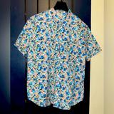 J. Crew Shirts | J.Crew Men Floral-Organic Cotton New Without Tags | Color: Blue | Size: Xl