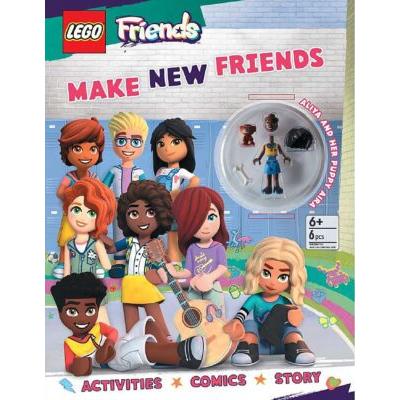 LEGO: Friends Make New Friends Activity Book w/ Minifigure