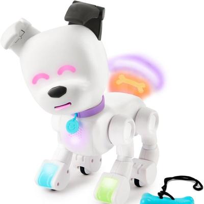 WowWee Dog-E Interactive Robot Dog with Colorful LED Lights, 200+ Sounds & Reactions, App Connected (Ages 6+)