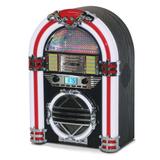 Victor Audio Broadway Desktop Bluetooth Jukebox - Black