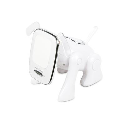 Fresh Fab Finds Portable Mini Puppy Dog Wireless Speaker With Built-In Mic, FM Radio, Stereo Bass, MMC Card Slot, USB Port - For Cellphone - White