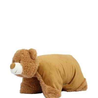 Mumbles Toy Bear Cushion - One Size - Brown