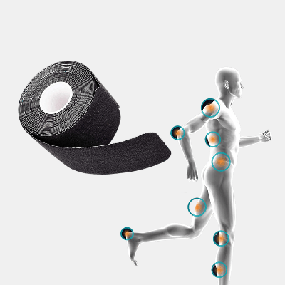 Vigor Exercise Care Health Pain Relief Kinesiology Tape (UnCut - 1 Pack) - WIDTH 3.8 CM