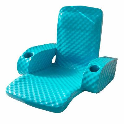 TRC Recreation Folding Baja Chair Swimming Pool Float Armchair | 26 H x 31 W x 27.5 D in | Wayfair 6372131