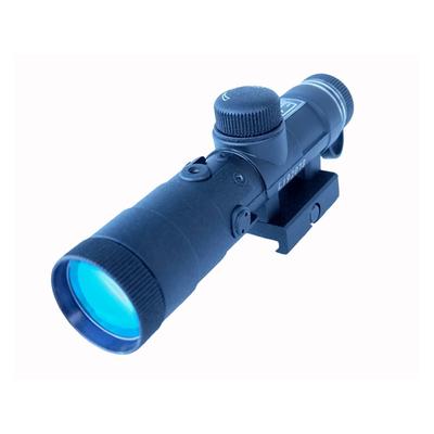 Luna Optics Extended Range Infrared LED Illuminator 850nm Wavelength 450mW Output Picatinny/ Weaver Rail Bracket Black LN-EIR850-3