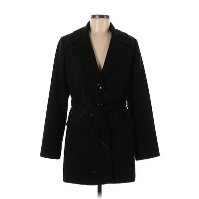 Marvin Richards Wool Coat: Black Jackets & Outerwear - Women's Size Medium