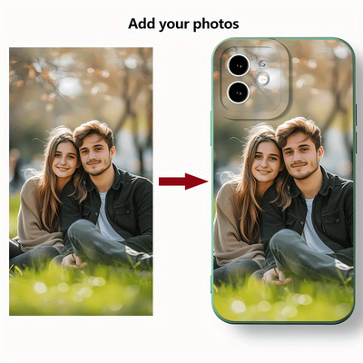 Diy Custom Phone Cases For 15 14 13 12 11 Pro Max Xr Xs X 8 7 Plus Se 2020, Customize Personalized Cell Phone Cases Picture, Phone Case Customized With Photo Of Birthday Couple Family Pets And Dogs