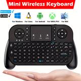 Wireless 5.1+2.4g Dual Mode, Mini Wireless Keyboard With Handle Design, More Comfortable To Hold, Compatible With Smart Tv, Tv Box, Laptop, Pc, Projector, Ps3