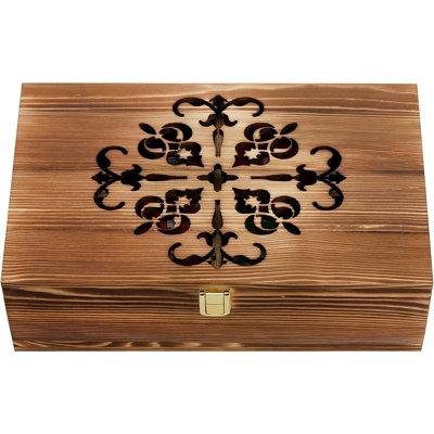 Coloch Manufactured Wood Tea Box | Wayfair B0B3QQ5GGN