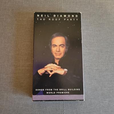 Columbia Media | Neil Diamond: The Roof Party Songs From The Brill Building Vhs | Color: Black/Purple | Size: Os