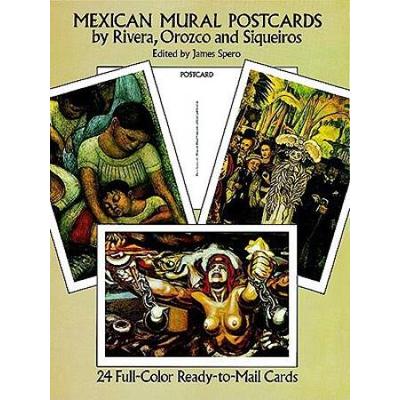 Mexican Mural Paintings By Rivera, Orozco And Siqueiros: 24 Cards