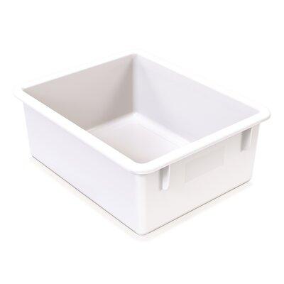 Jonti-Craft® Stackable Cubby Bin Plastic in White | 5.25 H x 11 W x 13.5 D in | Wayfair 8074JC