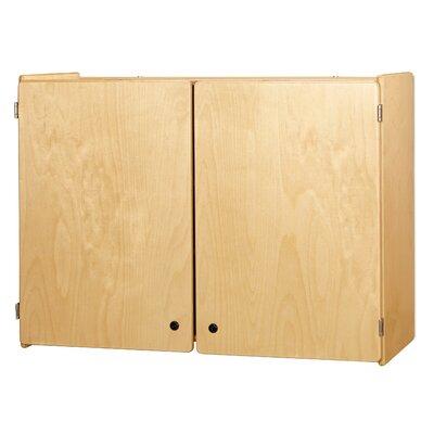 Jonti-Craft® 3 Compartment Classroom Cabinet Wood in Brown | 26 H x 35 W x 15.5 D in | Wayfair 0945JC