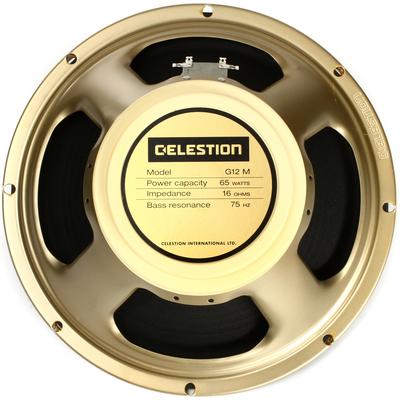 Celestion G12M-65 Creamback 12 inch 65-watt Replacement Guitar Speaker - 16 Ohm