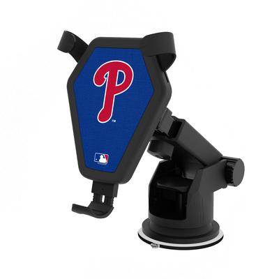 "Philadelphia Phillies Solid Design Wireless Car Charger"