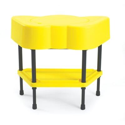 Angeles Sensory 24" x 18" Rectangular Sand & Water Table Plastic/Metal in Yellow | 18 H x 24 W in | Wayfair AFB5100PY